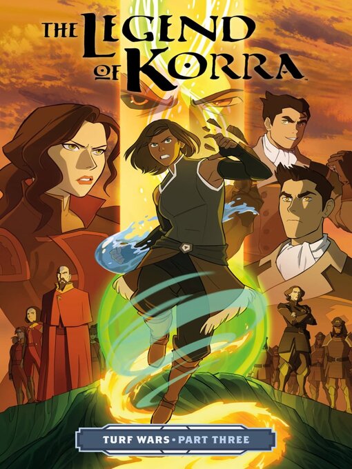 Cover of The Legend of Korra: Turf Wars (2017), Part Three